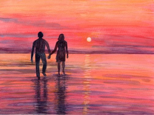 Couple at Sunset