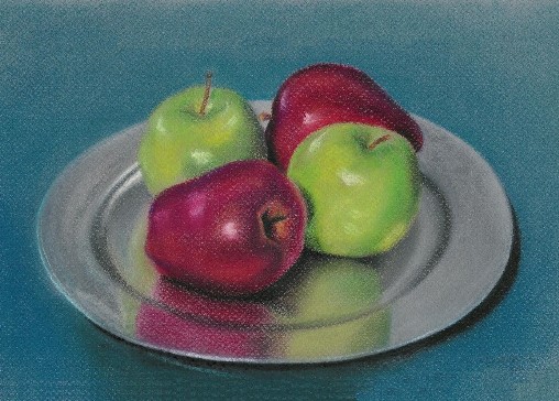 Apples on Silver