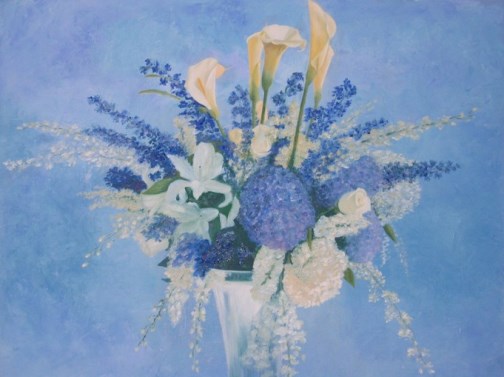 Bouquet in Blue