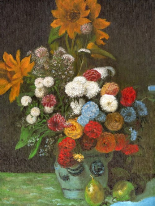 Bouquet with Sunflowers