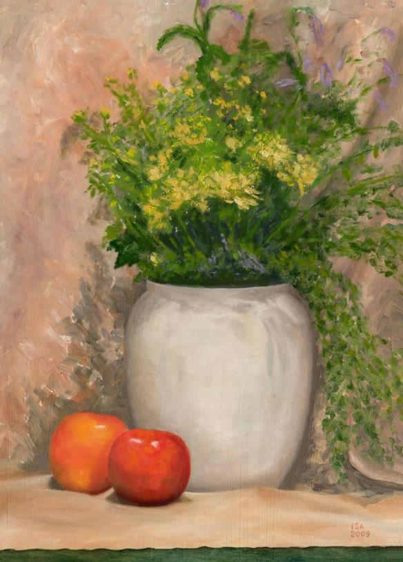 Flowers and Apples