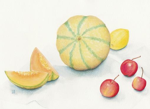 Melon with Apples