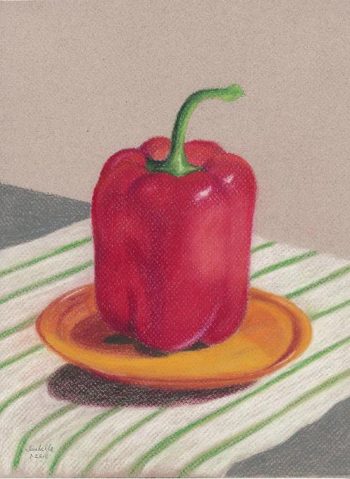 Pepper in Pastel